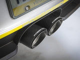 Fabspeed Fabspeed Deluxe Dual Style Tips (Carbon Fiber) - Porsche 997 GT3 | GT3RS FS-POR-9972GT3-DLTCF