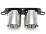 Fabspeed Deluxe Dual Style Tips (Polished) - Porsche 997.2 GT3 | GT3RS | FS.POR.9972GT3.DLTP