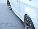 FSPE Gloss Black FS Performance Engineering Side Extensions - BMW E8X 1-Series FSPEBW001G