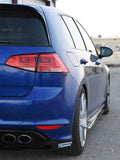 FSPE Gloss Black FS Performance Engineering Side Skirt Extensions (Full Length) - VW Mk7 Golf R FSPEVW008G