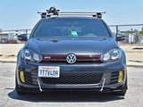 FSPE Semi-Gloss Black / I Don't Want Rods FS Performance Engineering Front Splitter V2 - VW Mk6 GTI FSPEVW016S
