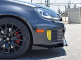FSPE Semi-Gloss Black / I Don't Want Rods FS Performance Engineering Front Splitter V2 - VW Mk6 GTI FSPEVW016S
