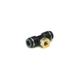 Accuair 3/8" DOT/PTC TEE -TO- 1/8 NPT FEMALE (PRESSURE SENSOR TEE) | AA-3658