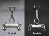 Capristo Jaguar F-Type V8S - Valved Exhaust with Sports Cats 200 Cell and X Pipe (CES3) 02JA02803012