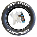 Tire Stickers 4 OF EACH / BLUE / 14"-16" / 1.25" Tire Stickers - FALKEN - Temporary FAL-1416-125-4-B-T