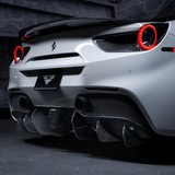 Vorsteiner Vorsteiner Ferrari 488 Aero Rear Diffuser Fins (set of 6) Carbon Fiber PP 1x1 Glossy FRV2055 