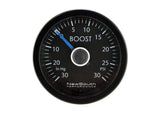 Mk7 Golf R White Boost Gauge w/Blue Needle | GAU.016-TSi