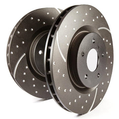 EBC - GD1390 - Front Cross Drilled & Slotted Brake Rotors - Pair - View #7