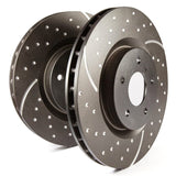 EBC 91-92 Ford Explorer 4.0 4WD (2.5in high Rotors) GD Sport Front Rotors | GD7035