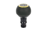 BFI BFI Heavy Weight Shift Knob SCHWARZ - Air Leather - Gold Top (VW/Audi DSG & Automatic) GS2DGS-G