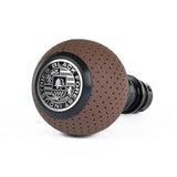 BFI Heavy Weight Shift Knob - Nougat Brown Air Leather - (VW/Audi DSG & Automatic) | GS2DGSNT