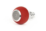 BFI GS2 Heavy Weight Shift Knob - Rosso Centaurus Air Leather (MINI Fitment) | GS2RCMINI