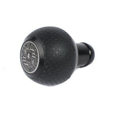 BFI Heavy Weight Shift Knob Black Anodized - Air Leather (Audi R8 - M8x1.25) | GS2AS