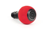 BFI Heavy Weight Shift Knob SCHWARZ - Red Alcantara (VW/Audi Fitment) | GS2SRU