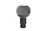 BFI BFI Heavy Weight Shift Knob - Gray Alcantara/Black Anodized (BMW Fitment) GS2SUFB