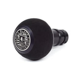 BFI GS2 Heavy Weight Shift Knob - Black Alcantara - Black Anodized (Audi R8 - M8x1.25) | GS2SUA
