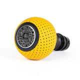 BFI Heavy Weight Shift Knob - Giallo Taurus Yellow Air Leather (VW/Audi Fitment) | GS2SYT