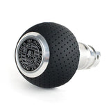 BFI Black Air Leather / Bright Aluminum BFI GS2 Air Leather (BMW Automatic - Style 2) GS2-BMA-2