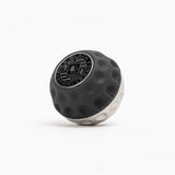 BFI Clear Anodized /Black / Metric BFI GSB Golf Ball Heavy Weight Shift Knob  -  Universal Threaded  -  Napa Leather GSB-UB-M