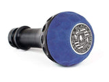 BFI BFI Heavy Weight Shift Knob SCHWARZ - Golf Ball - Blue Alcantara (VW/Audi Fitment) GSBSLU