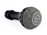 BFI BFI Heavy Weight Shift Knob SCHWARZ - Golf Ball - Gray Alcantara (VW/Audi Fitment) GSBSUF