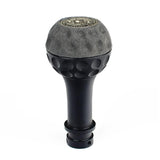 BFI BFI Heavy Weight Shift Knob SCHWARZ - Golf Ball - Gray Alcantara (VW/Audi Fitment) GSBSUF