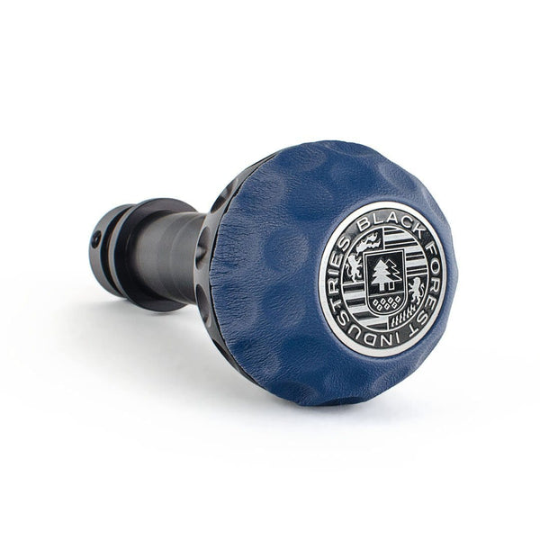 BFI Heavy Weight Shift Knob Schwarz Maritime Blue Leather Golf Ball