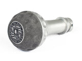 BFI Heavy Weight Shift Knob - Golf Ball - Gray Alcantara (VW/Audi Fitment) | GSBUF
