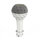 BFI BFI Heavy Weight Shift Knob - Golf Ball - Gray Alcantara (VW/Audi Fitment) GSBUF