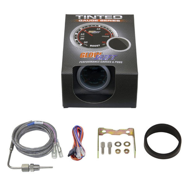 GlowShift Gauges Tinted 2400° F Exhaust Gas Temperature Gauge GST08