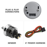 GlowShift Gauges GlowShift Gauges Tinted 100 PSI Fuel Pressure Gauge GS-T11