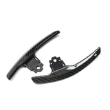 Aftermarket Gloss Carbon Steering Wheel Replacement Paddle Shifters - BMW / F30 / F31 and more DSGPAD-FXX-GLSCRBN