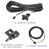 GlowShift Gauges GlowShift Gauges 10 Color Digital Ambient Air Temperature Gauge GS-TCD24