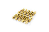 Aodhan 12x1.25 / Gold Aodhan Wheel Lugs 17mm (LB55) AHLB5512125GD