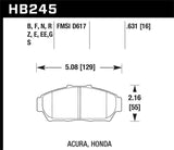 Hawk Hawk Performance ER-1 Motorsport Brake Pads HB245D.631