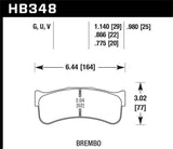 Hawk Hawk DTC-80 Brembo 20mm Race Brake Pads HB130Q.775