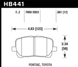 Hawk Hawk HPS Street Brake Pads HB441F.661