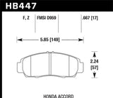 Hawk Hawk Performance Ceramic Street Brake Pads HB447Z.667
