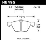 Hawk Hawk Performance Ceramic Street Brake Pads HB495Z.756