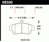 Hawk Hawk Performance Ceramic Street Brake Pads HB500Z.645