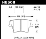 Hawk Hawk HPS Street Brake Pads HB508F.586