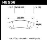 Hawk Hawk LTS Street Brake Pads HB556Y.710