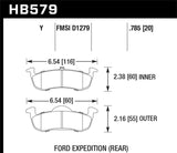Hawk Hawk LTS Street Brake Pads HB579Y.785