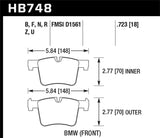 Hawk Hawk 12-15 Honda Civic Si / 03-14 Honda Accord Sedan/Coupe DTC-70 Race Front Brake Pads HB393U.665
