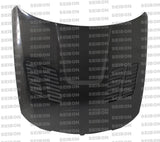 Seibon 05-08 BMW 3 Series 4 dr E90 (Excl M3) GTR-Style Carbon Fiber Hood | HD0507BMWE90-GTR