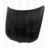 Seibon 09-11 BMW 3 Series 4dr (Exc M3) GTR-Style Carbon Fiber Hood | HD0910BMWE90-GTR