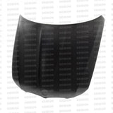 Seibon 09-11 BMW 3 Series 4dr (Exc M3) OE-Style Carbon Fiber Hood | HD0910BMWE90-OE