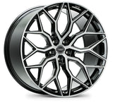 Vossen 24x10 et32 / 5x150 / cb110.1 Vossen HF2 24" 5x150 Brushed Gloss Black HF2-4L61