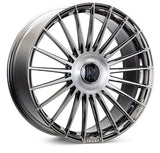 Vossen 22x9 et25 / 5x112 / cb66.56 Vossen HF-8 22" 5x112 Silver Polished HF8-2M41