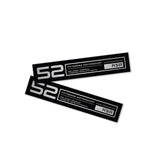 fifteen52 Black Fifteen52 RSR Wheel Lip Decal Set 52-RSR-LIPDECAL-BLACK-SET
